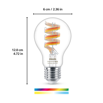 PHI WFB A60 E27 822-65 RGB CL 1PF/6