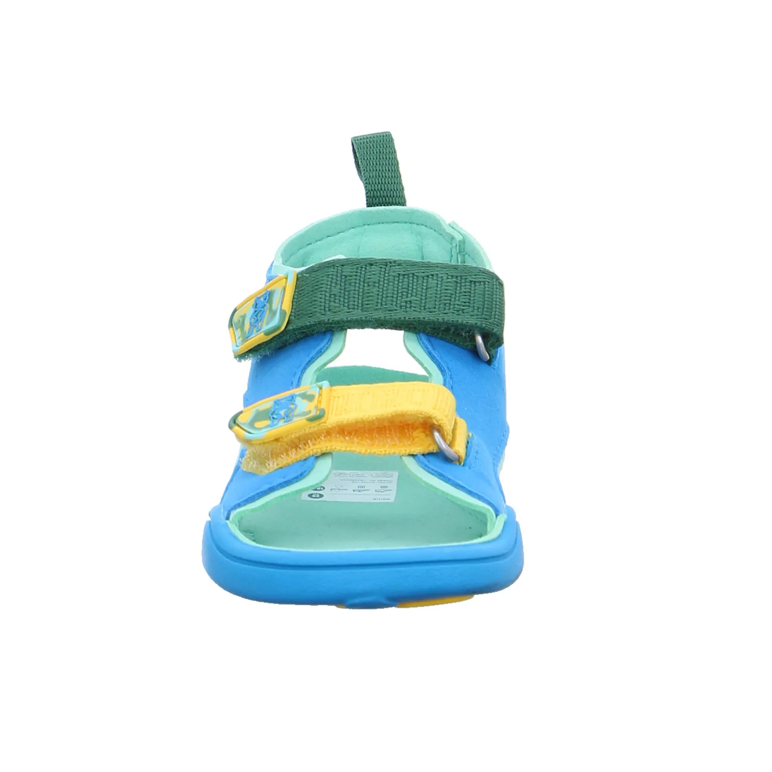 AFFENZAHN Kleinkinder-Sandale Blau Synthetik  Komfortschuh