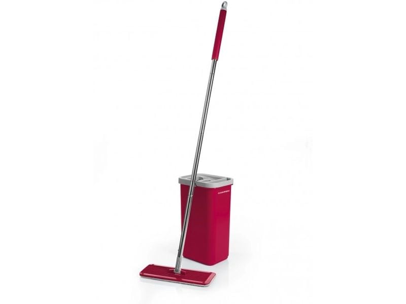 CLEANmaxx Wischmopp Komfort Mopp 5.7 l Mopp und Eimer Set