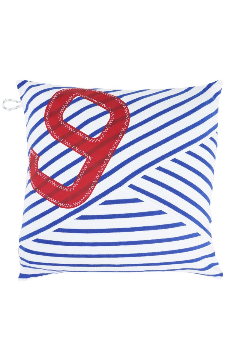 Coussin rayé 40x40 cm - Sailbags