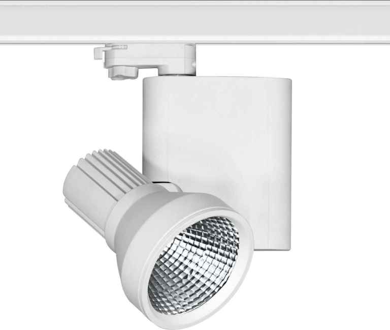 Flinders Tor railspot LED 34W 3000k 3-fase Wit