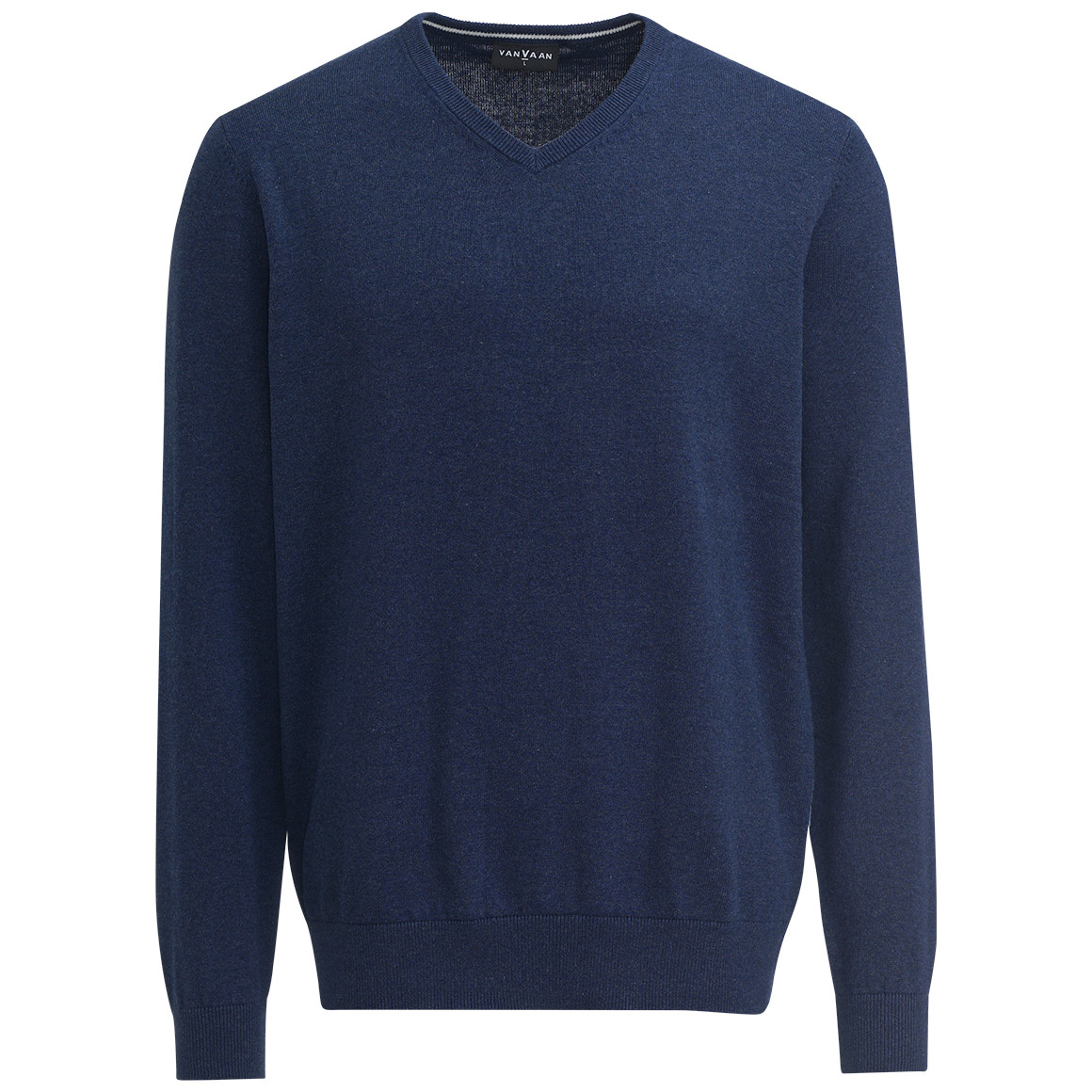 VanVaan Herren Pullover mit V-Ausschnitt dunkelblau