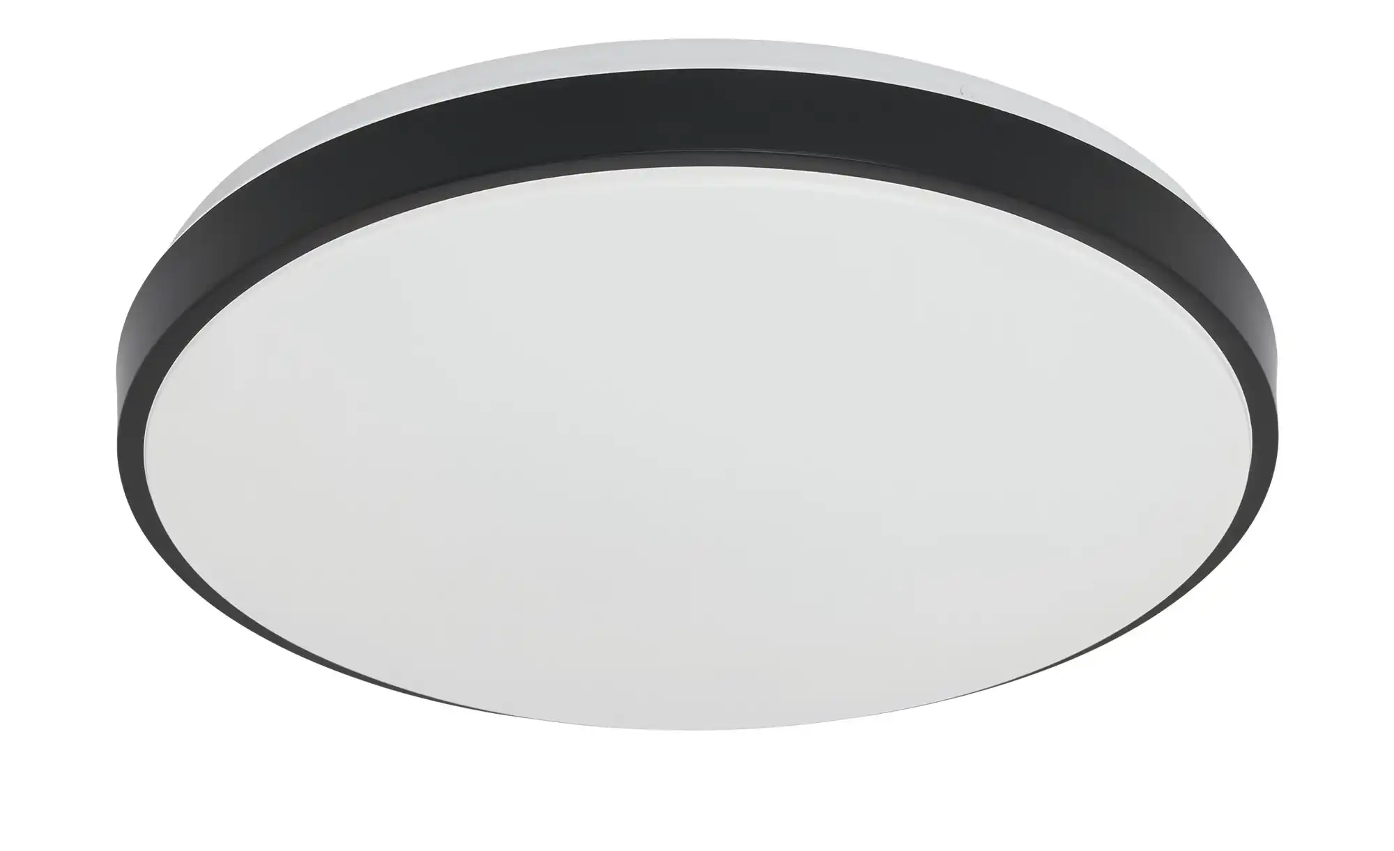 KHG LED-Deckenleuchte schwarz/weiß mit Funktion