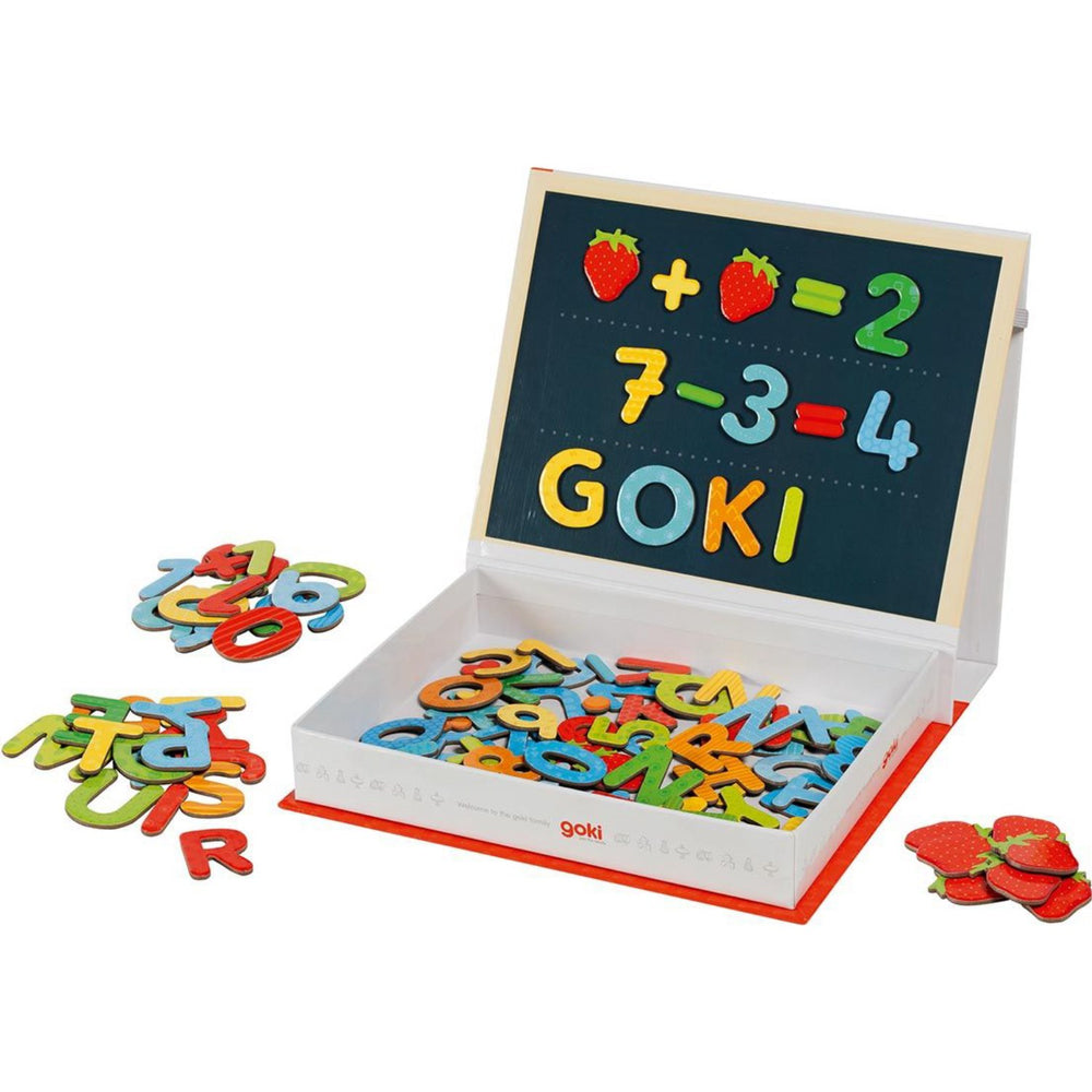 Køb Goki Multicolor Magnetisk Spil Førskole
