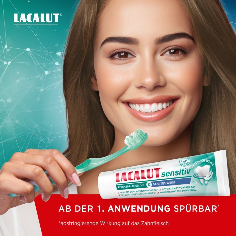 LACALUT® sensitiv Remineralisierung & sanftes Weiss