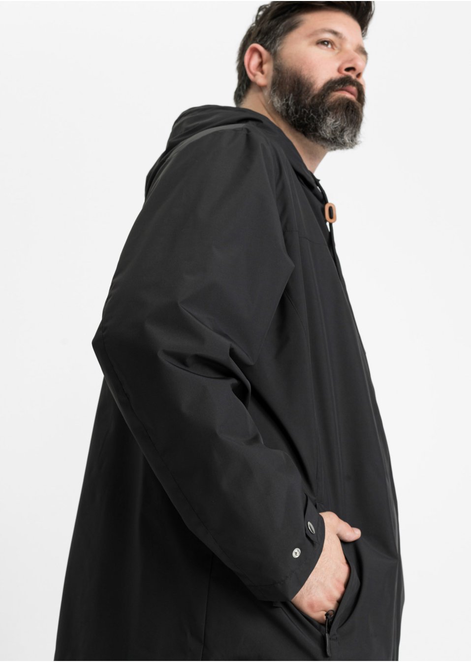 Veste outdoor fonctionnelle, coupe-vent, imperméable, respirante, coutures étanches
