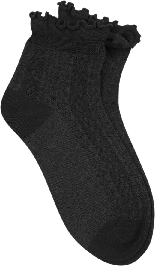 Sui Ava Emma Ankle Socks Black