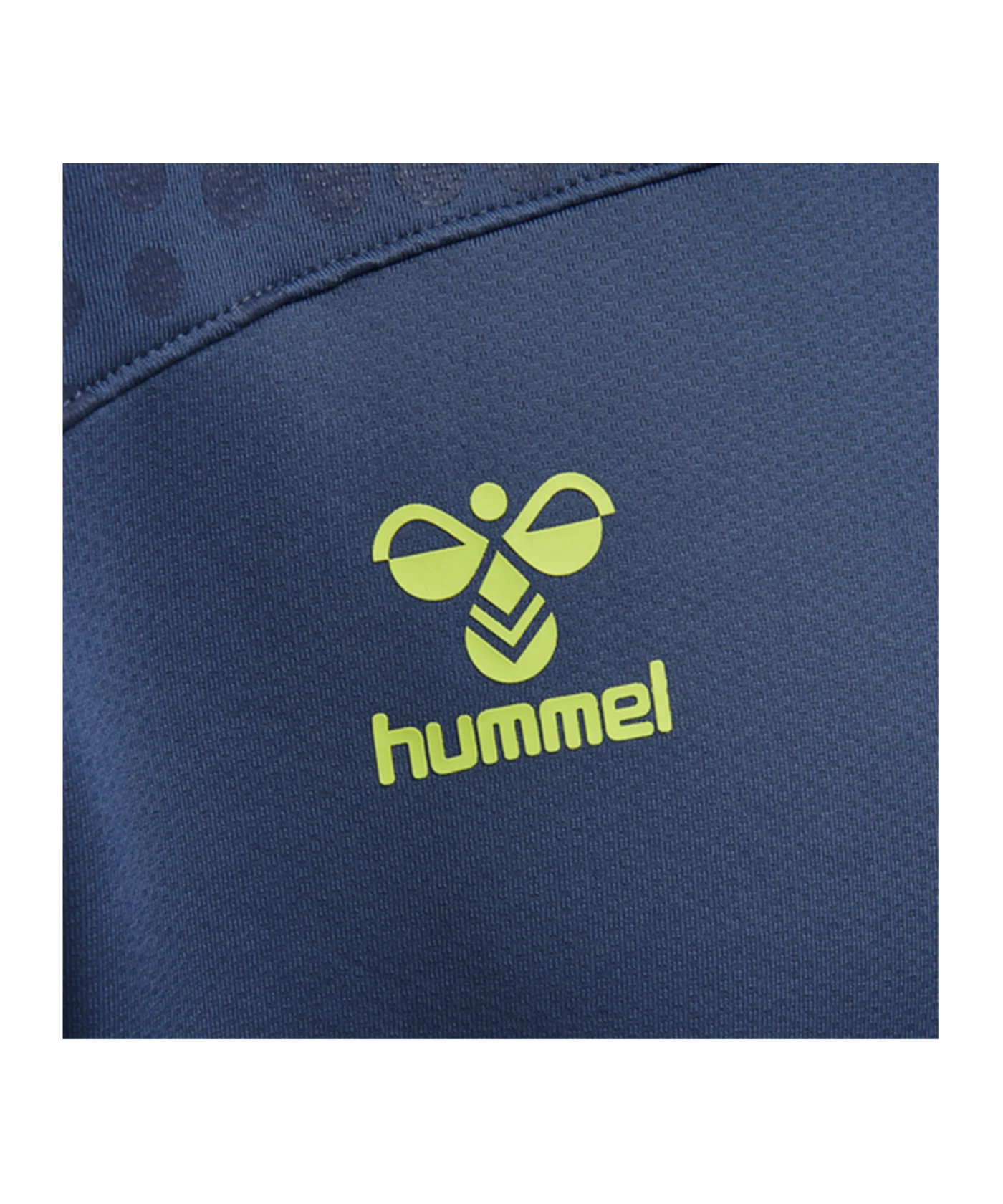 Hummel hmlLEAD Poly Hoody Blau F7642