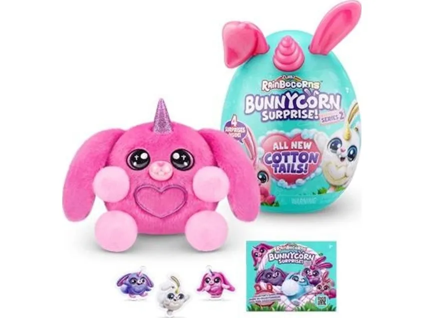RAINBOCORNS plush toy with accessories Bunnycorn, 2 series, 9280