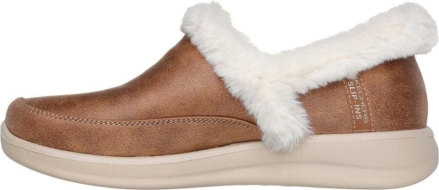 Skechers Slip-ins Cozy Escape Pantoffel cognac