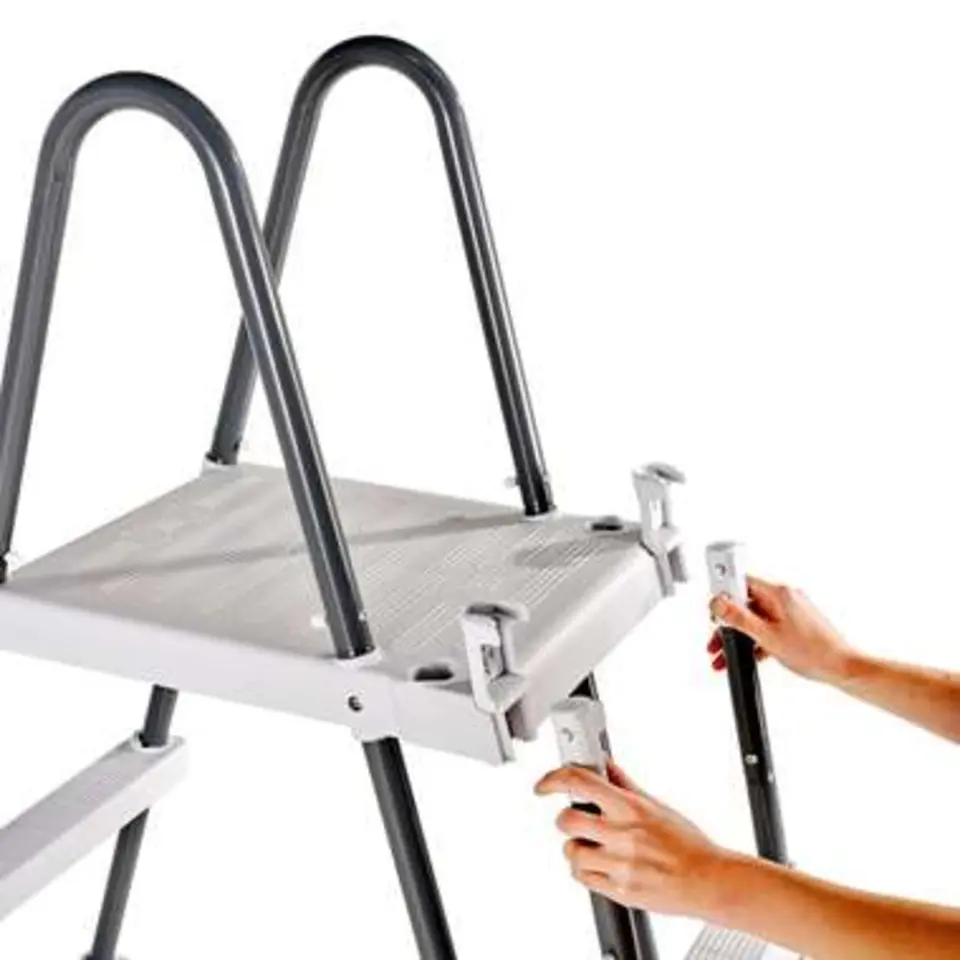 EXIT Zwembadtrap voor framehoogte van 107-127cm