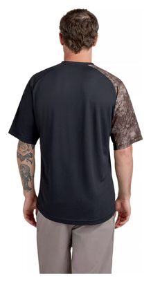 Maillot Manches Courtes Dakine Thrillium Marron/Blanc