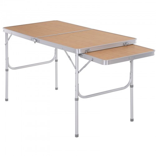 Mesa dobrável Outsunny, marrom