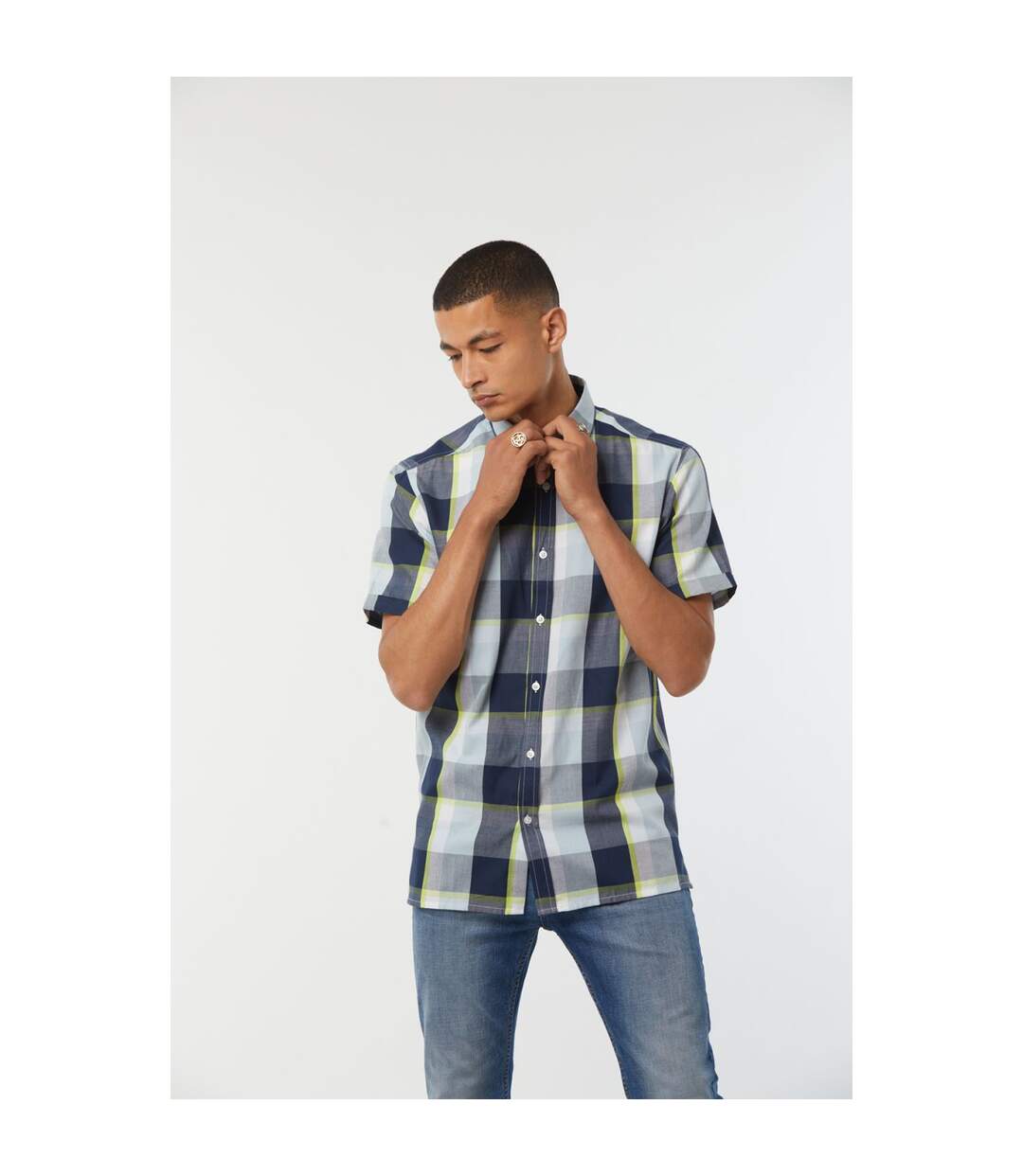 Chemise manches courtes coton relax DOPLIS
