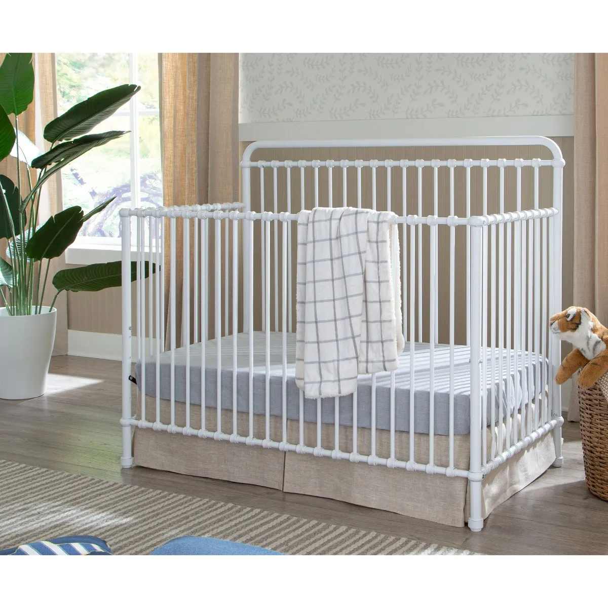 Million Dollar Baby Couchette Convertible 4 en 1 Winston - Blanc Lavé