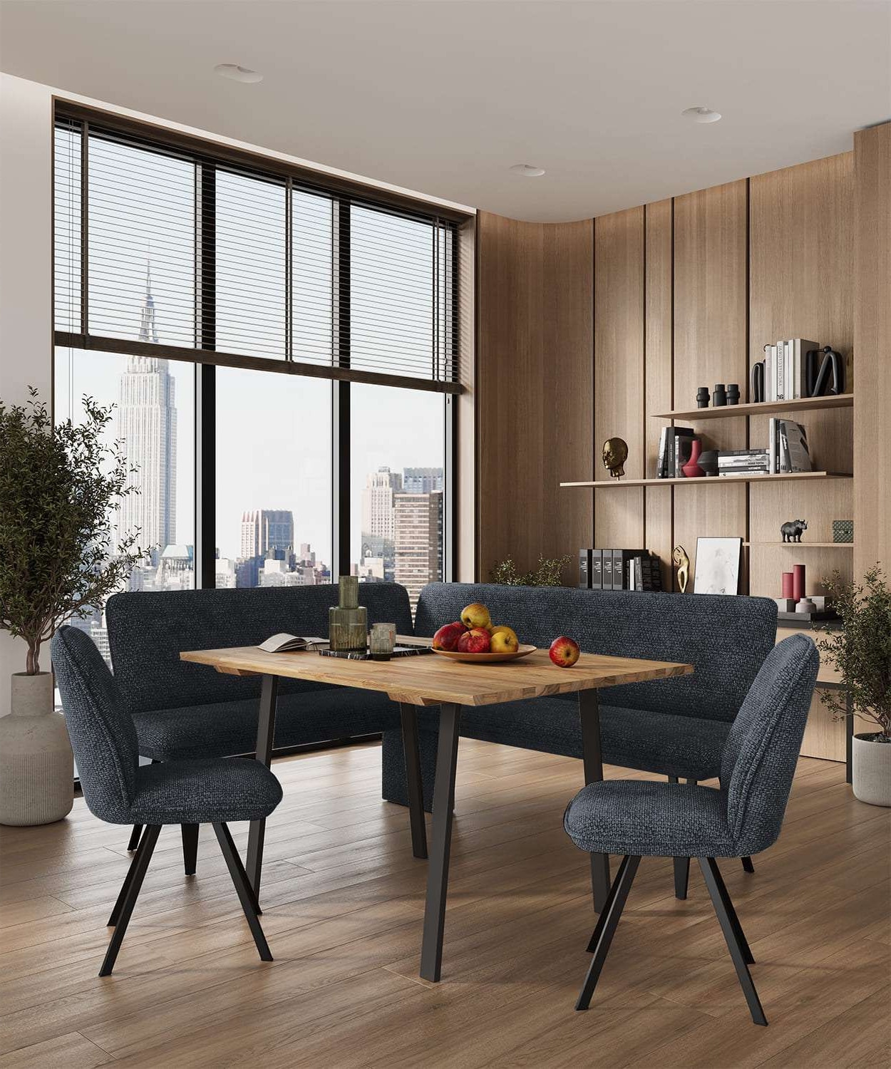 Home affaire Eckbankgruppe »Mily Essecke, Sitzgruppe, Eckbankgruppe, Küchenbankgruppe« Set, 4er, 4 Stk. tlg. BESTSELLER
