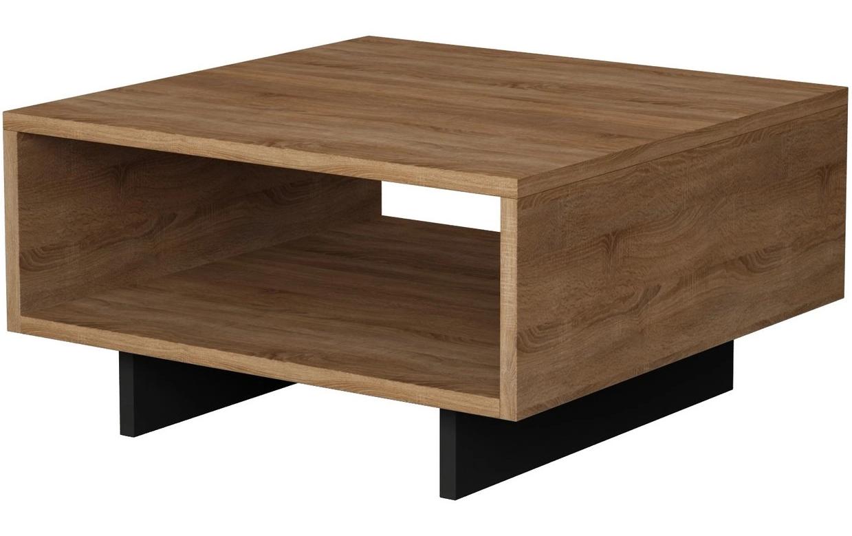 Couchtisch Hola 90 x 32 cm, Braun/Schwarz<br>Sofatisch