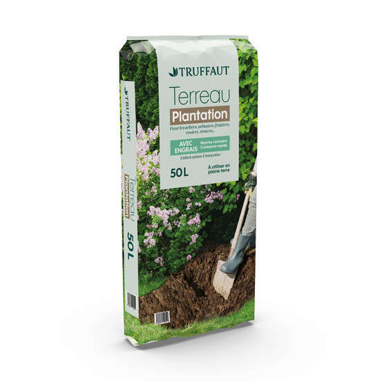 Terreau pour plantation en pleine terre - sac de 50 litres