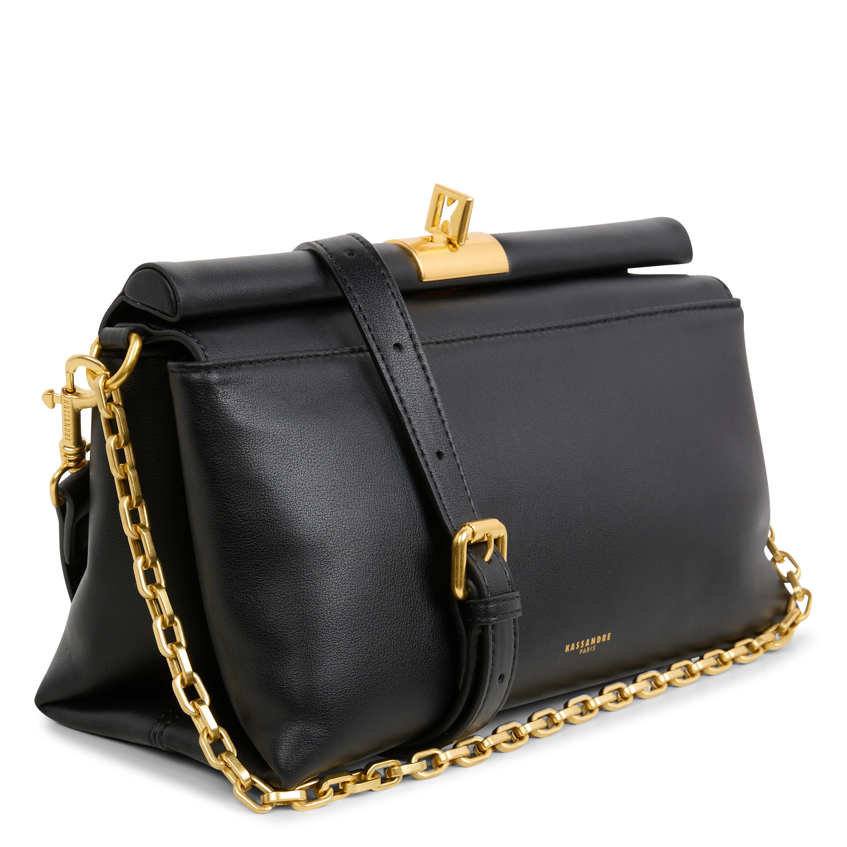 SASKIA - Sac en cuir | Noir