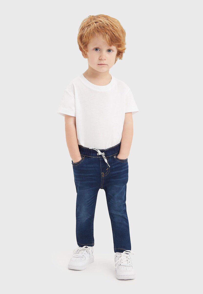 Calças Levi's Kids em jeans skinny