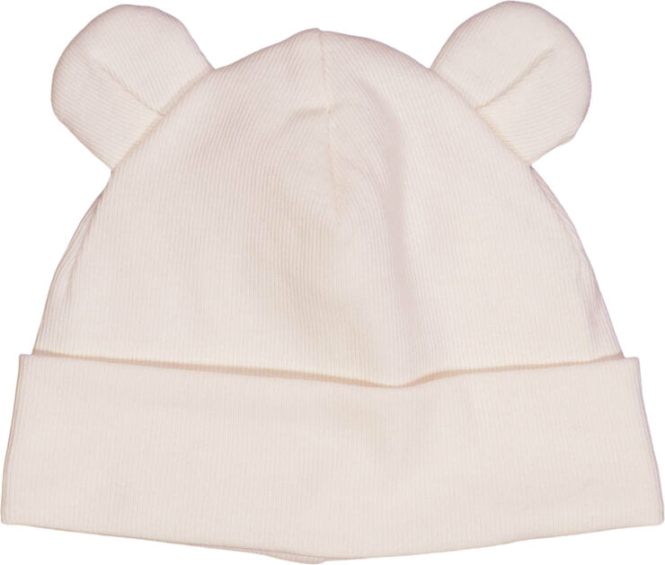 Müsli by Green Cotton Rib bear beanie Nightingale