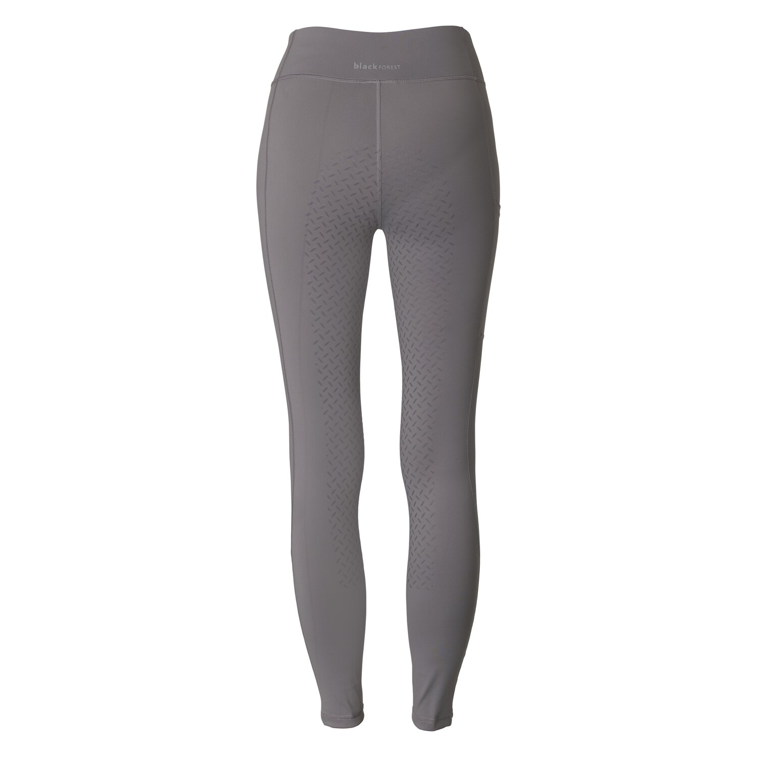black forest Grip-Vollbesatz-Reitleggings  - darkest grey