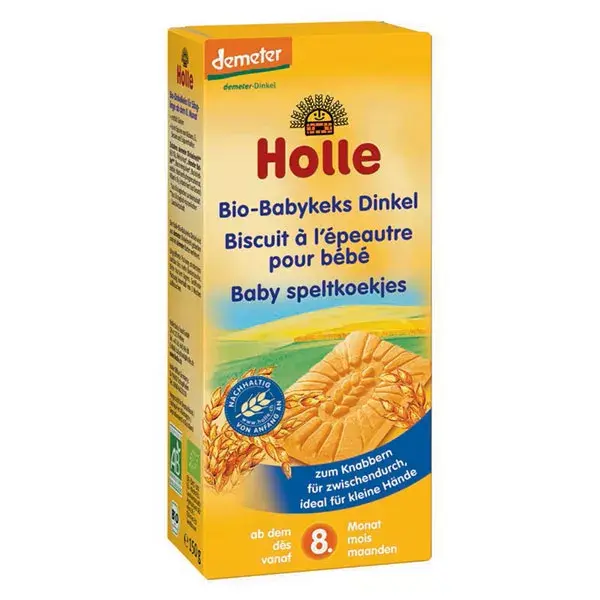 Biscoitos de espelta Holle Other Organic Foods +8m 150g