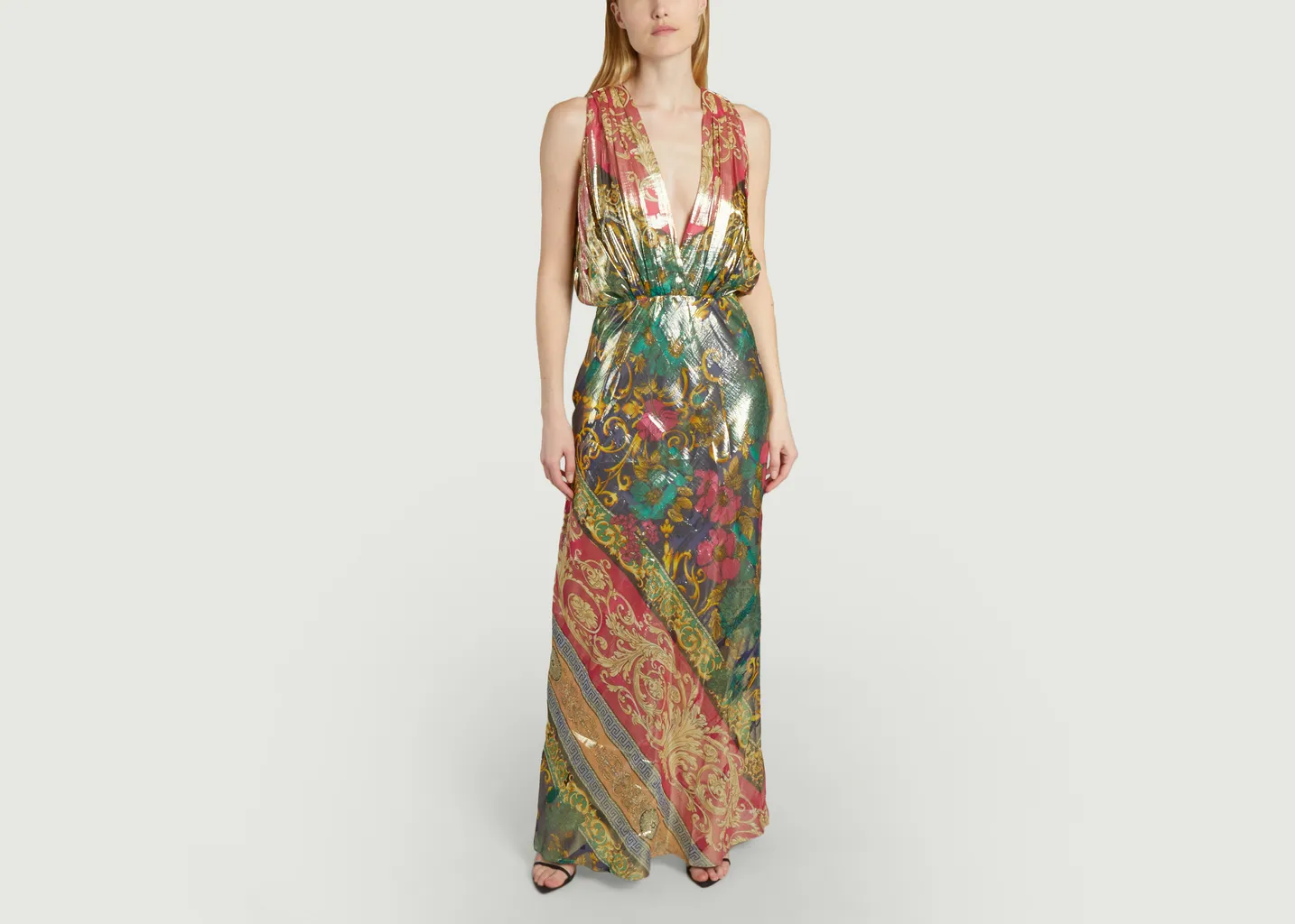Robe longue imprimé fantaisie Reva Mes Demoiselles