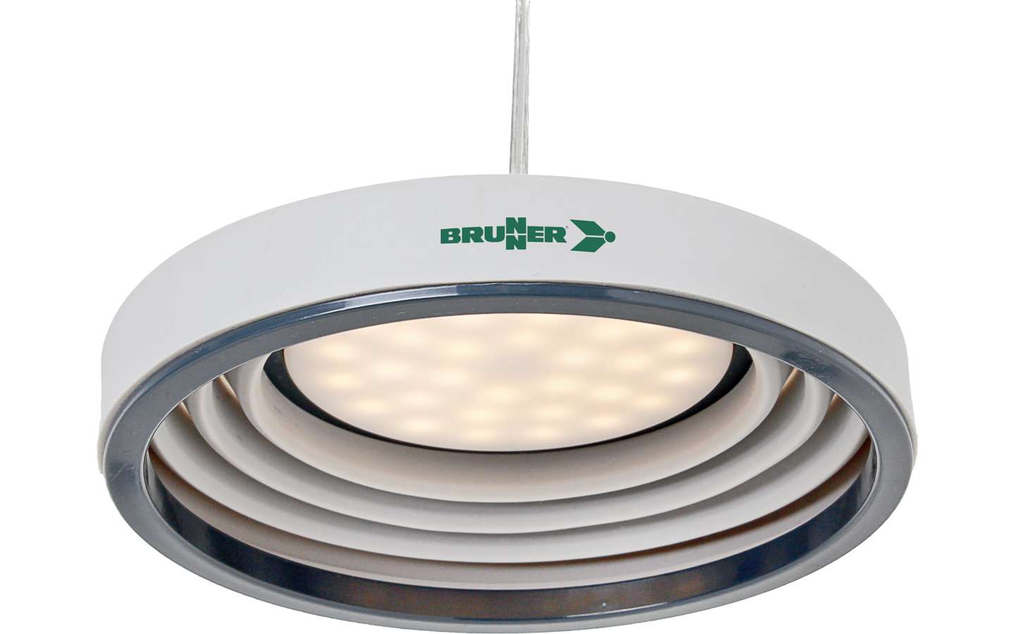 Brunner Syrma Fold-Away LED  Zelt- und Vorzeltlampe  grau