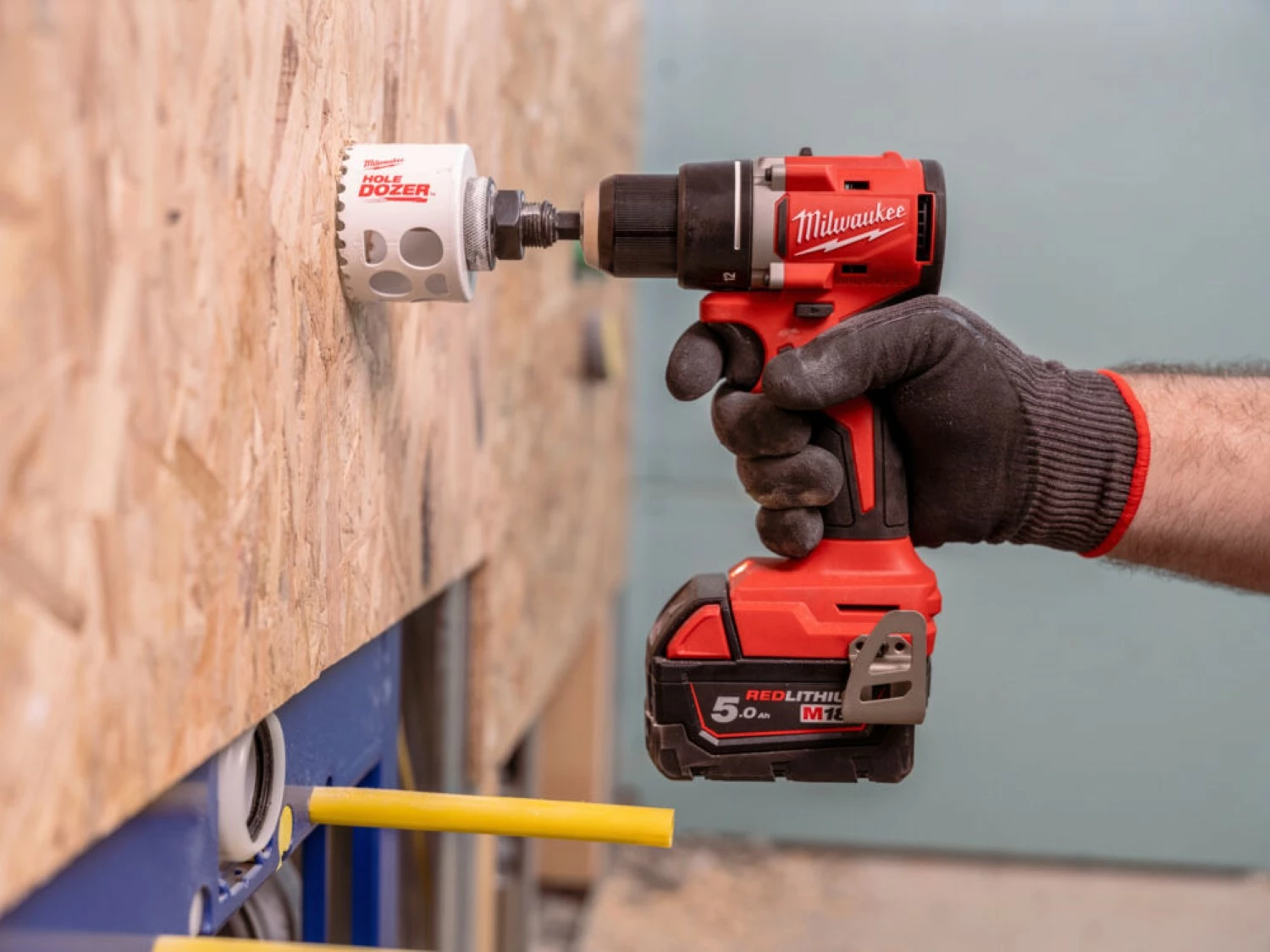 Milwaukee M18 BLDDRC-0X 18V Li-ion accu boor-/schroefmachine body in HD Box