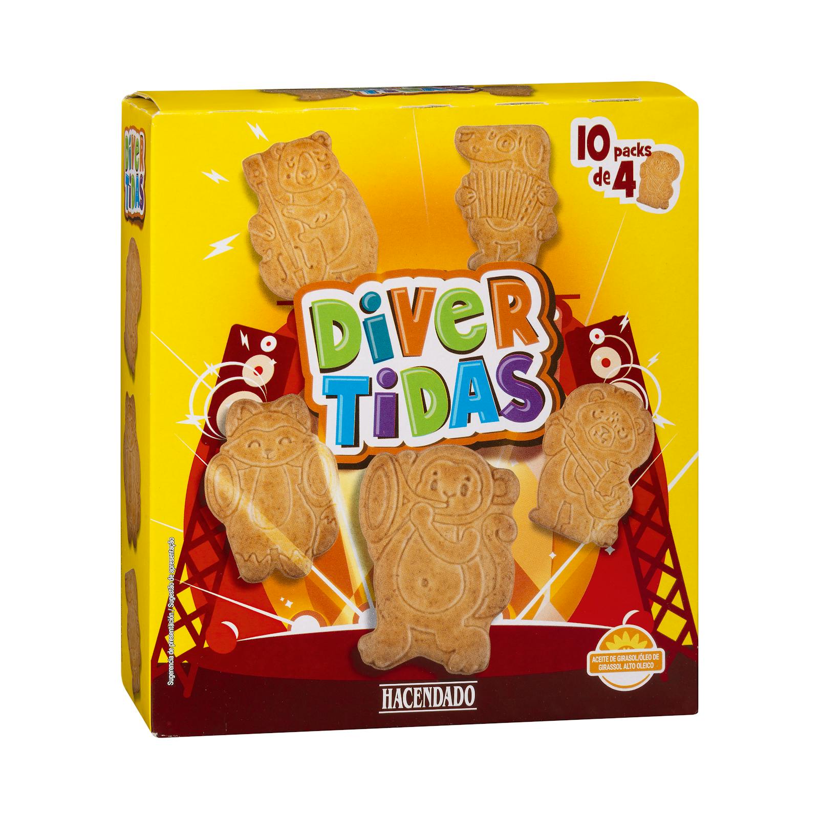 Biscuits amusants aux céréales Hacendado