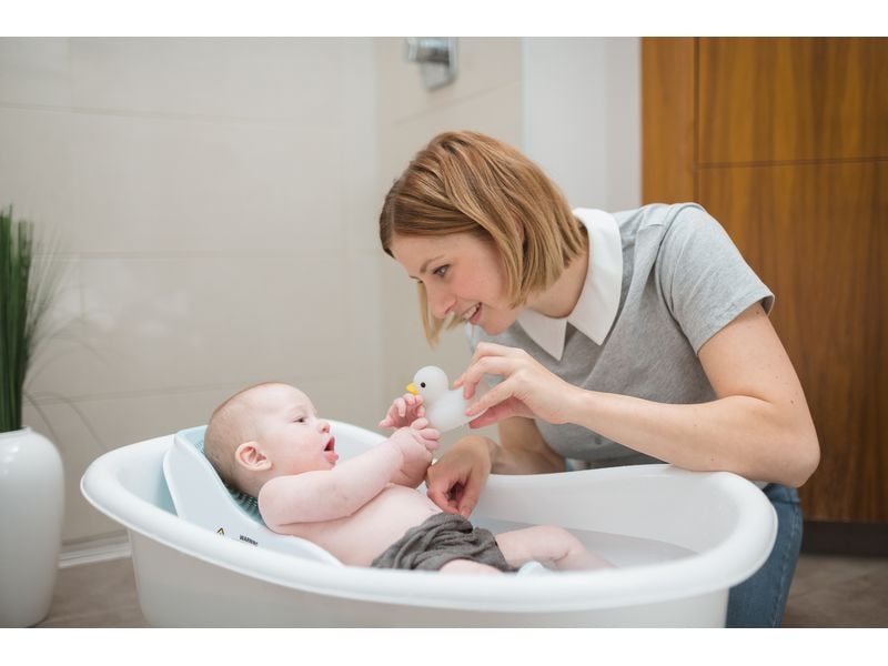 Angelcare Badewanneneinsatz für Babybadewanne Light Aqua Badesitz für Babybadewanne, Aqua