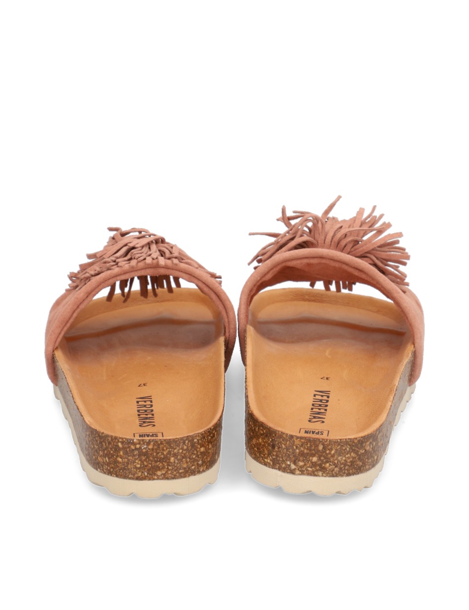 Veloursleder Pantoffel