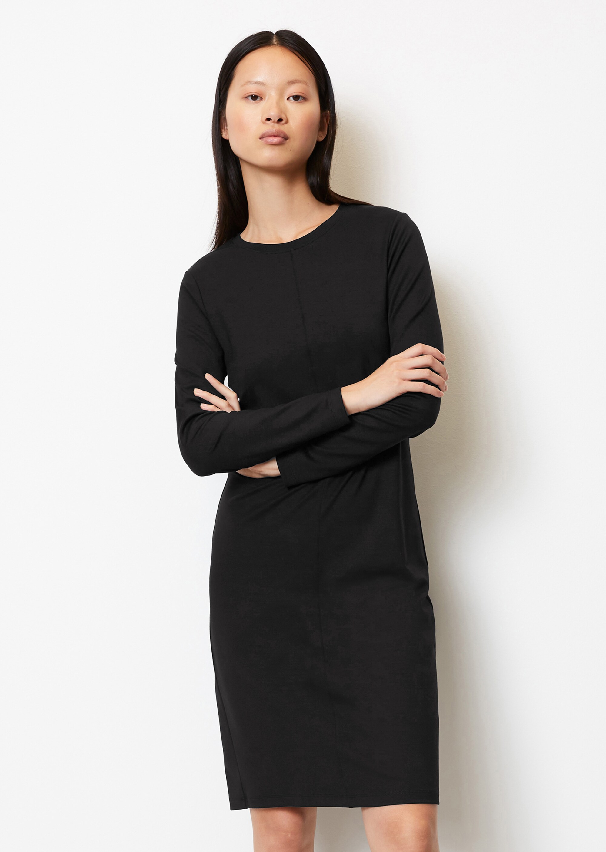 Knielanges Jerseykleidaus TENCEL™ Modal