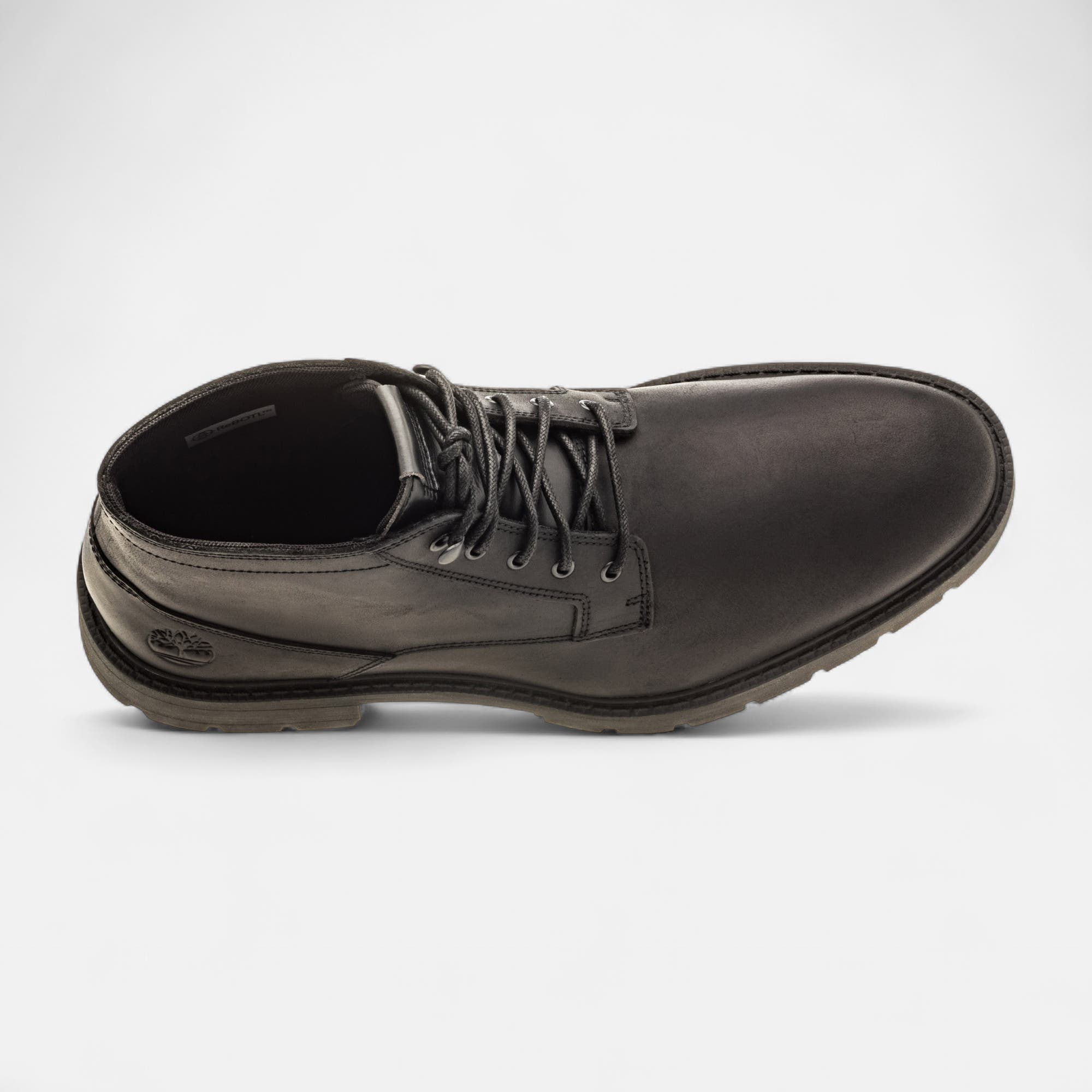 Bottines Homme en cuir noir