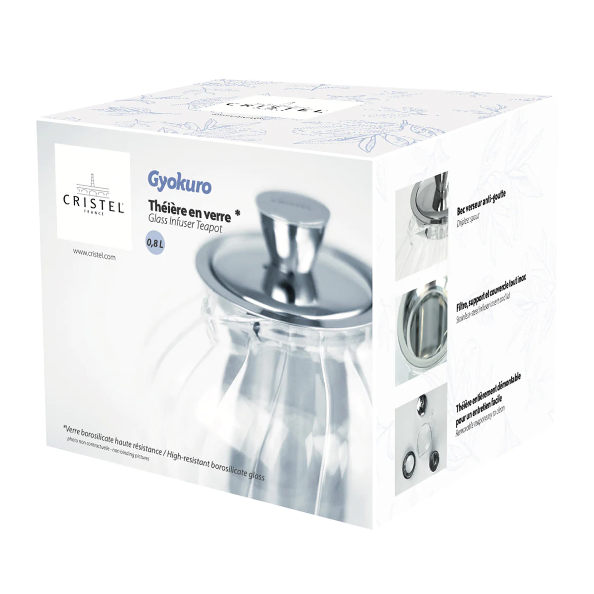 Gyokuro - Verre transparent Cristel