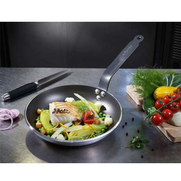 Poêle 24 cm Alu Choc Resto induction De Buyer