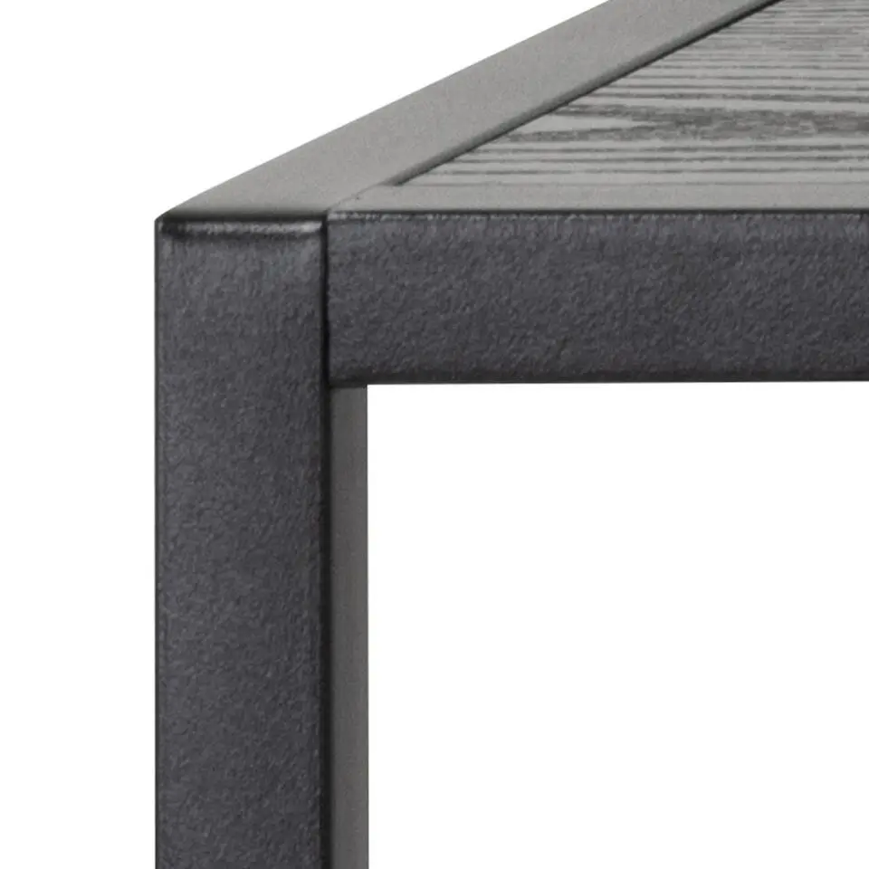 Giga Meubel Kapstok Zwart - Metaal - 28x77x22cm - Kapstok Bronx