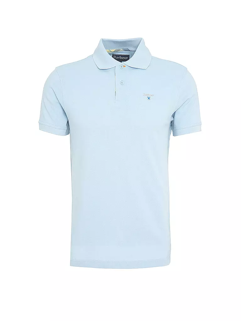 BARBOUR Poloshirt Regular Fit hellblau