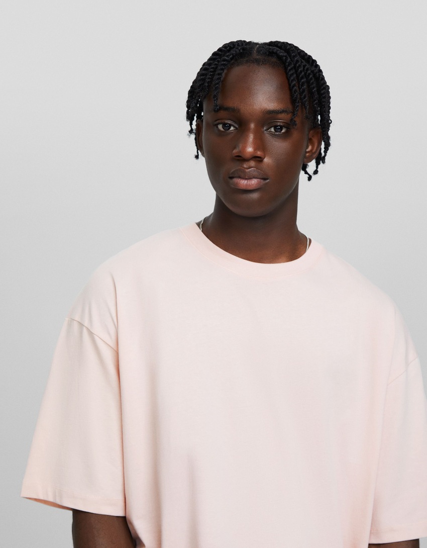 Camiseta de manga curta oversized