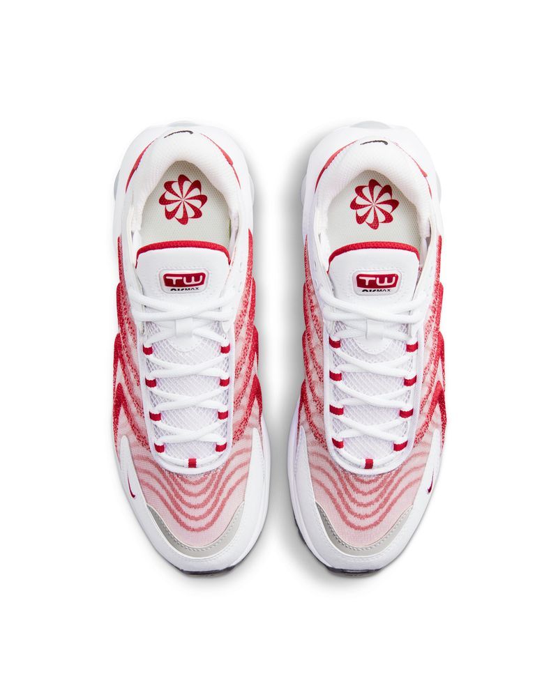 Chaussures Nike Air Max TW Blanc & Rouge pour homme