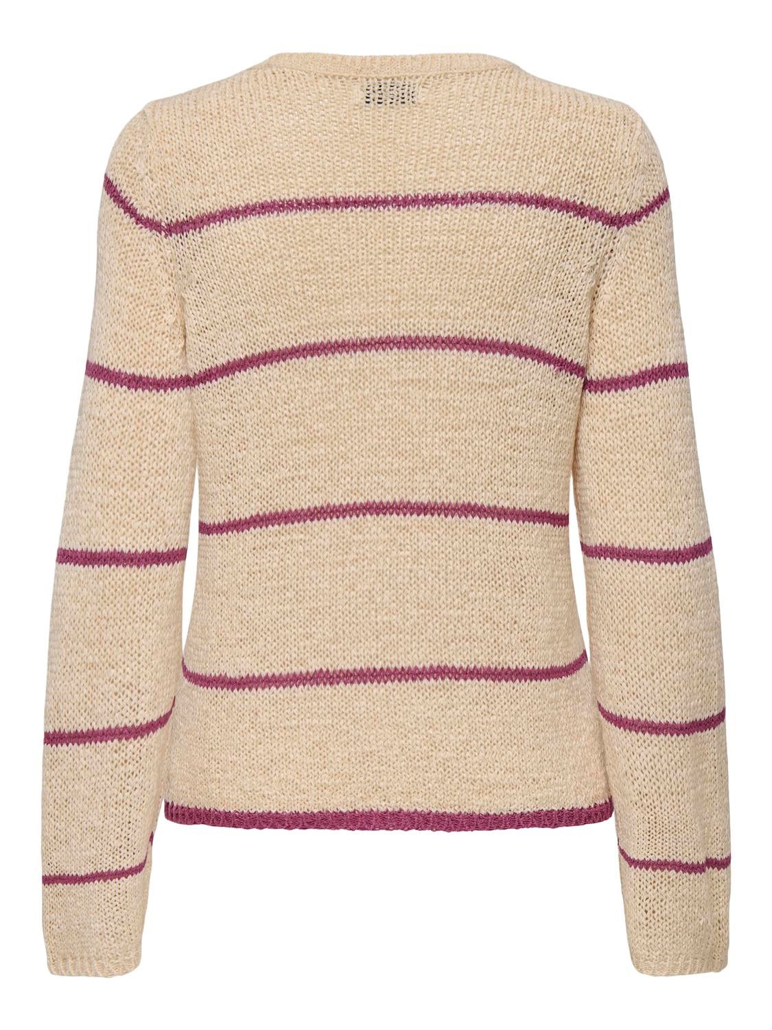 JDYMORE Strickpullover Sandshell