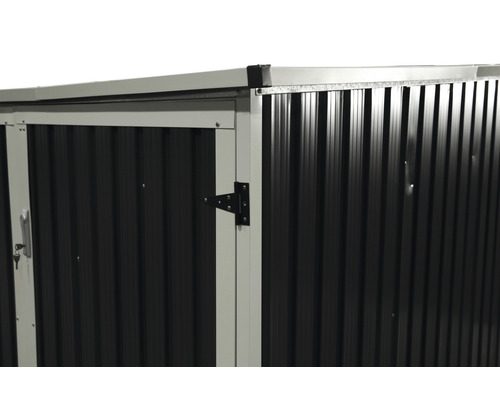 Fietsgarage, opbergbox WESTMANN incl. fietsstandaard 203 x 200 cm antraciet