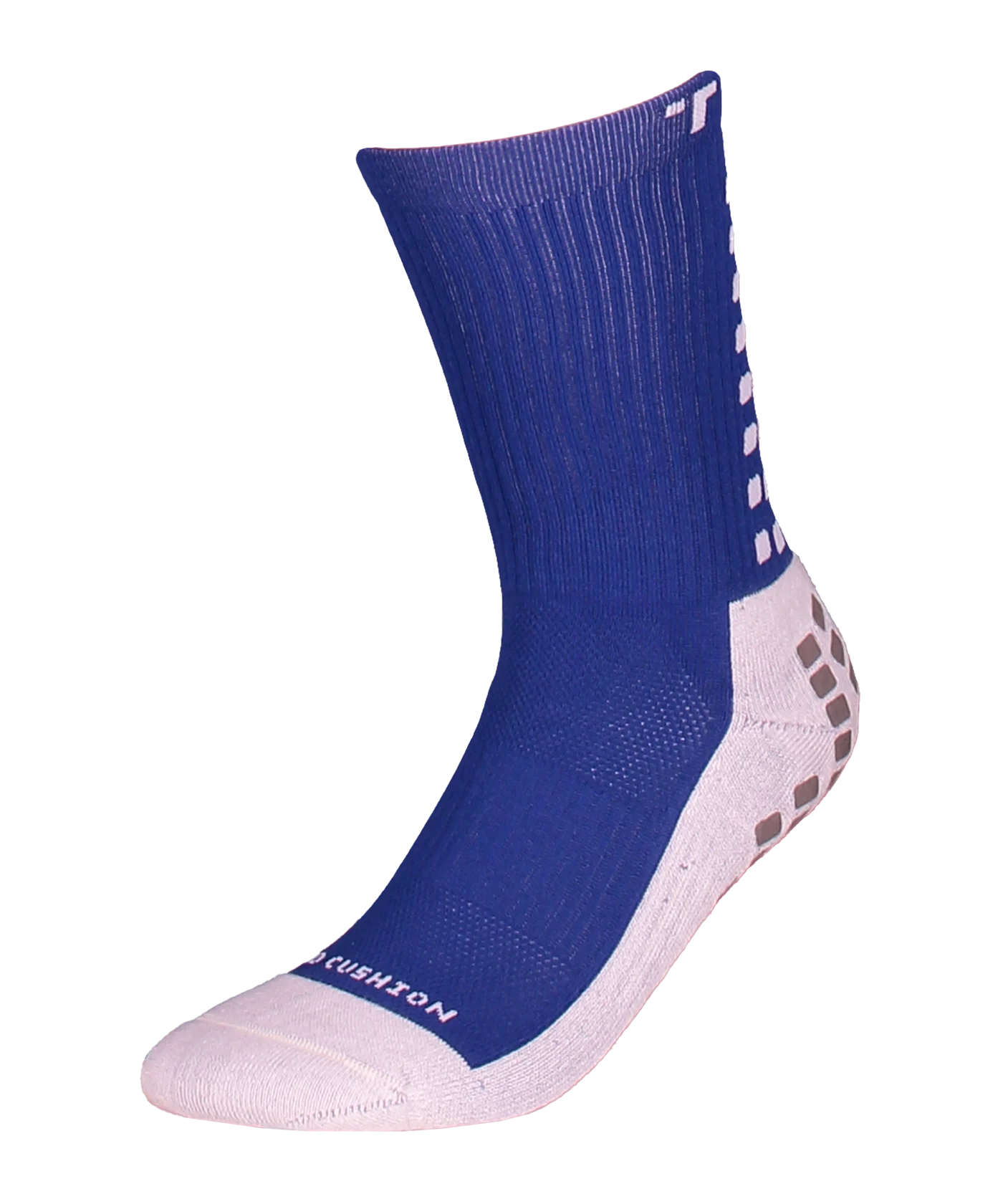 TruSox Mid Calf Cushion 3.0 Socken Blau Weiss