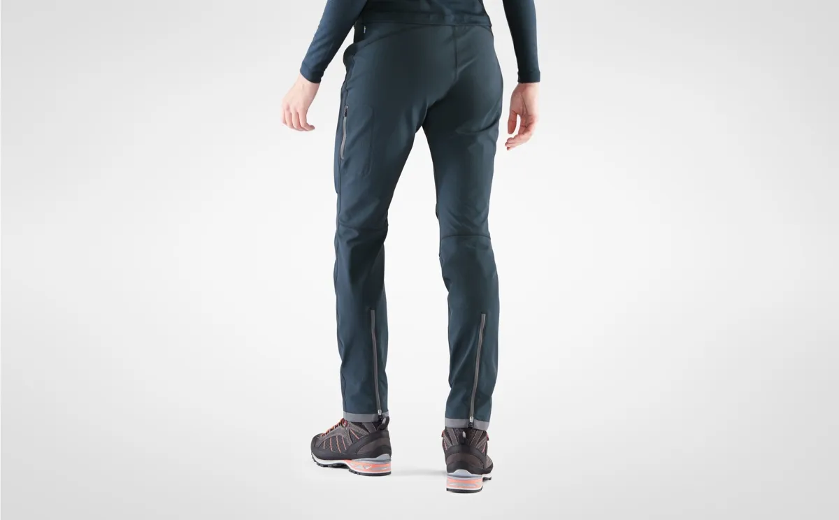 Fjällräven Women's Bergtagen Stretch Trousers Mountain Blue