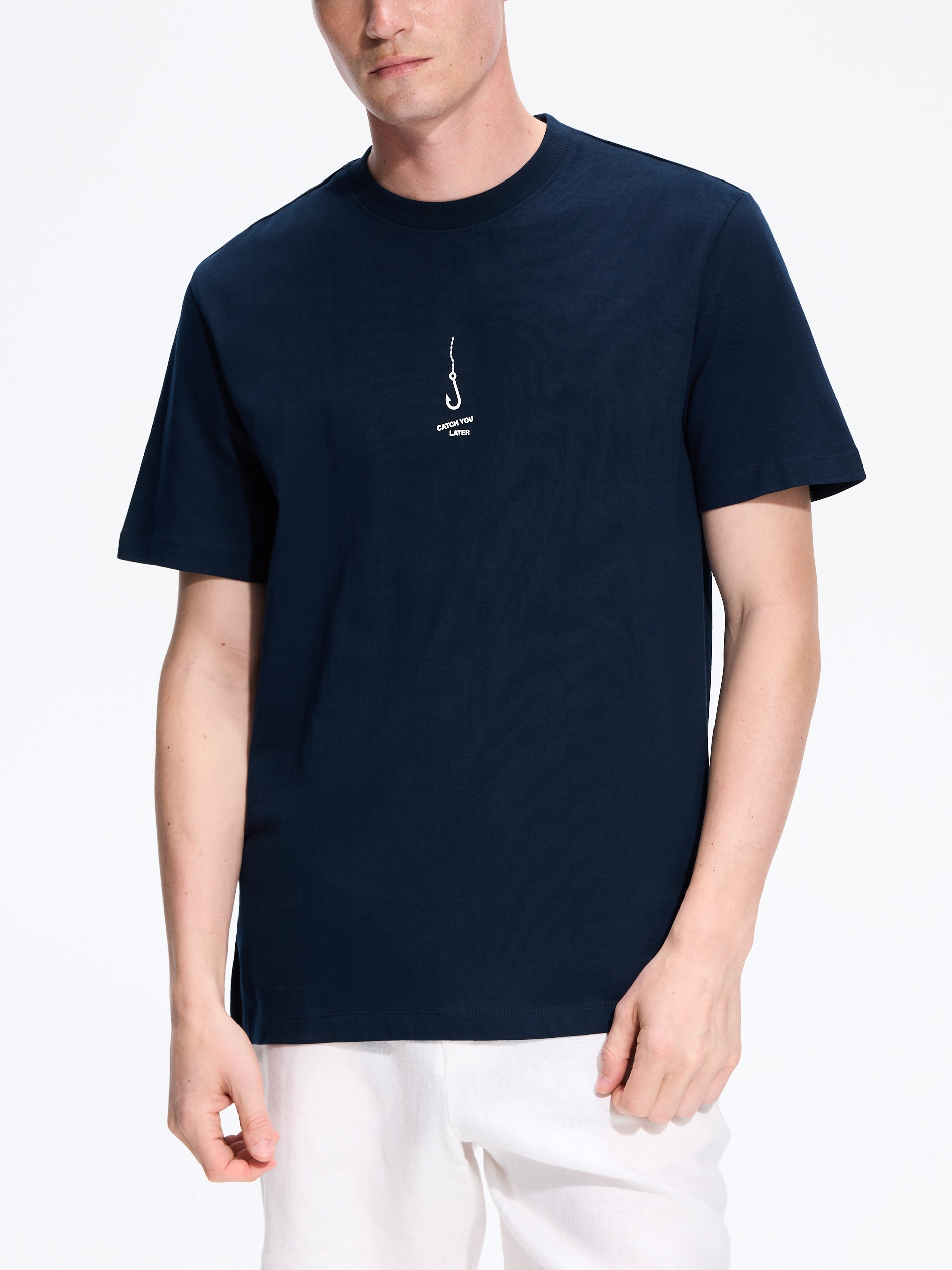 Bedrucktes T-Shirt im Regular-Fit
