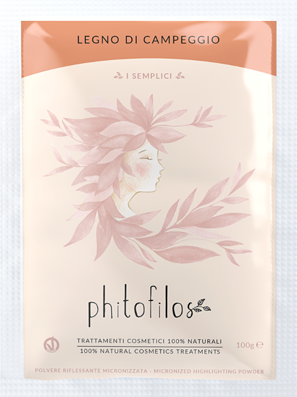 Phitofilos  Reines Campechebaum-Pulver, 100 g