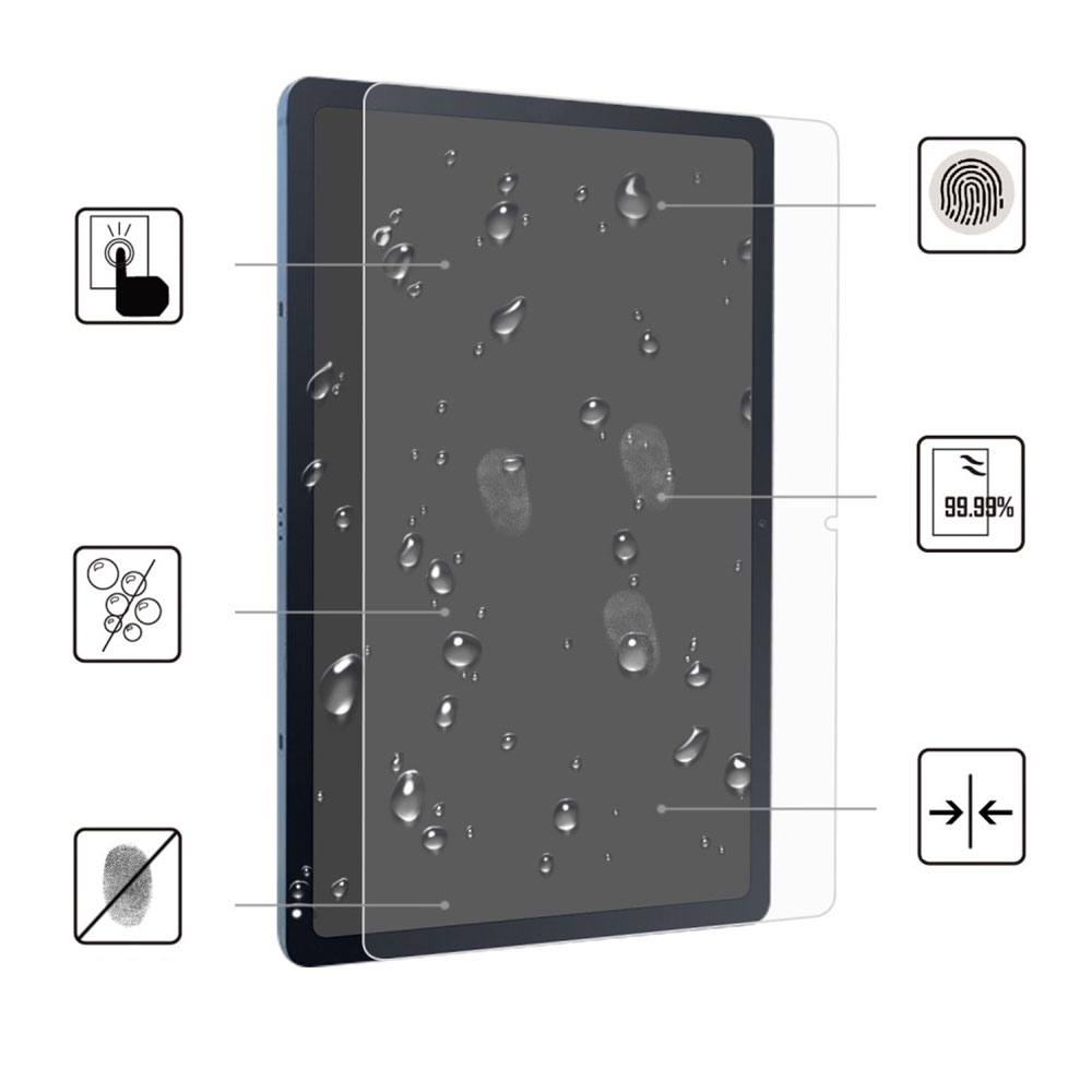 Samsung Galaxy Tab S10  Plus / S9 FE  Plus / Tab S9  Plus / Tab S8  Plus / Tab S7  Plus Panzer Glas Vollbild Glas Display