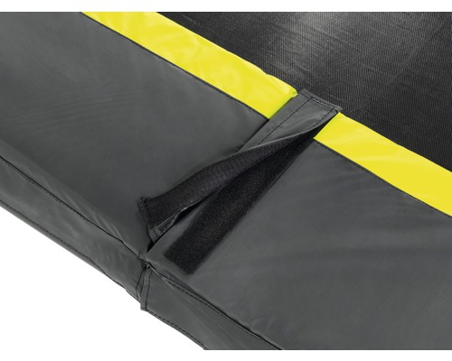 EXIT Silhouette trampoline met veiligheidsnet Ø 183 cm zwart
