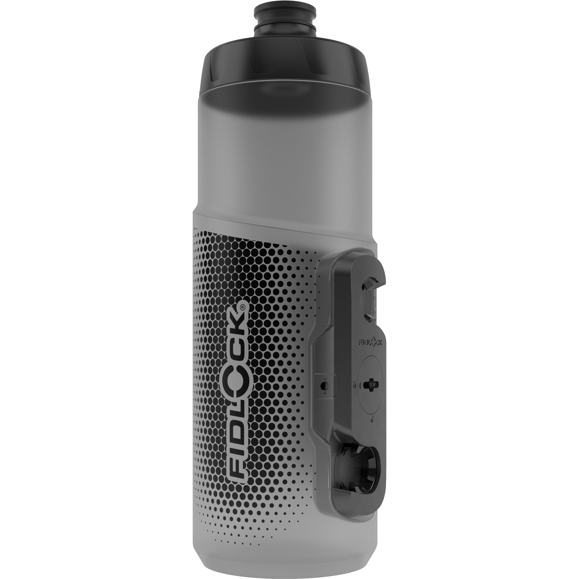 Fidlock Twist 600ml + Bike Base Trinkflasche (2022) transparent schwarz